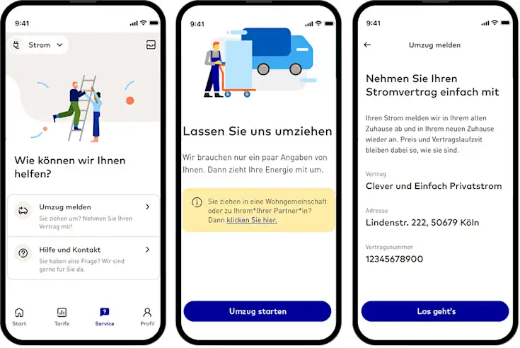 Umzug? Strom und Gas ummelden mit der EnBW | EnBW