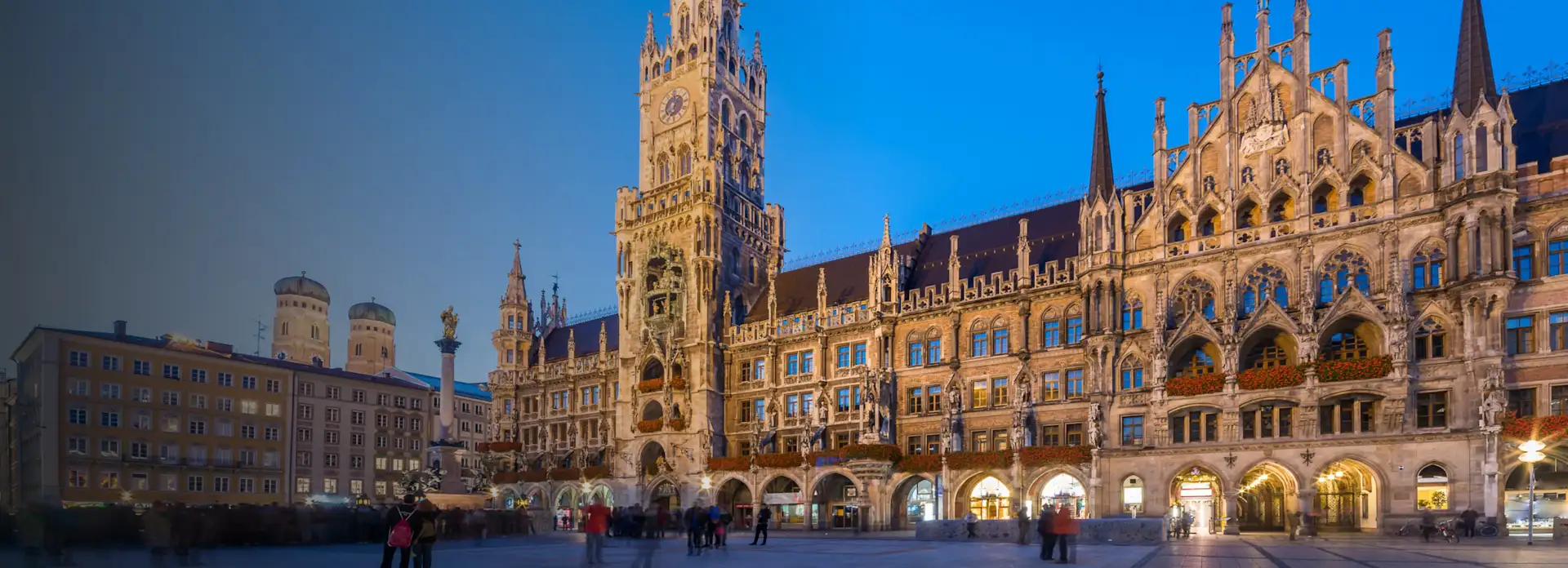 Ansicht München Marienplatz