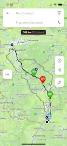 EnBW mobility+ App Routencheck