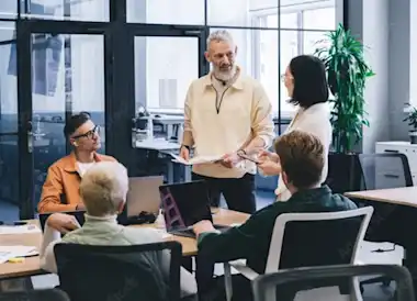Meeting mehrerer Personen