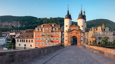Die Alte Brücke in Heidelberg