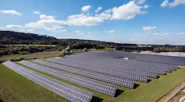 EnBW Photovoltaikanlage in Aitrach
