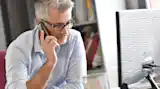 Mann vereinbart einen Termin mit EnBW
