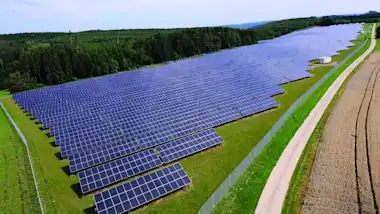 EnBW Solarpark Leibertingen
