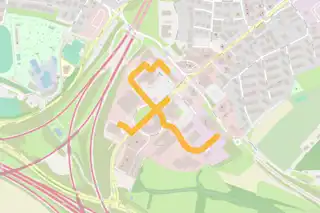 Grafik Kartenansicht Leonberg