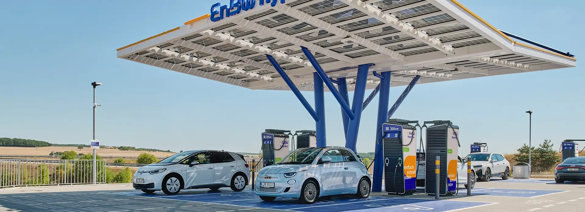 EnBW Hypernetz Schnellladenetz Ladepark Standort Bad Kissingen Oerlenbach
