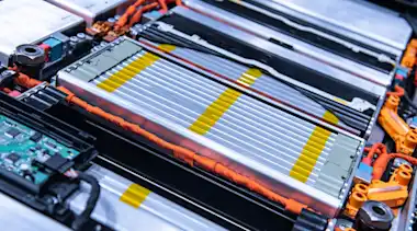 Batterie eines Elektroautos