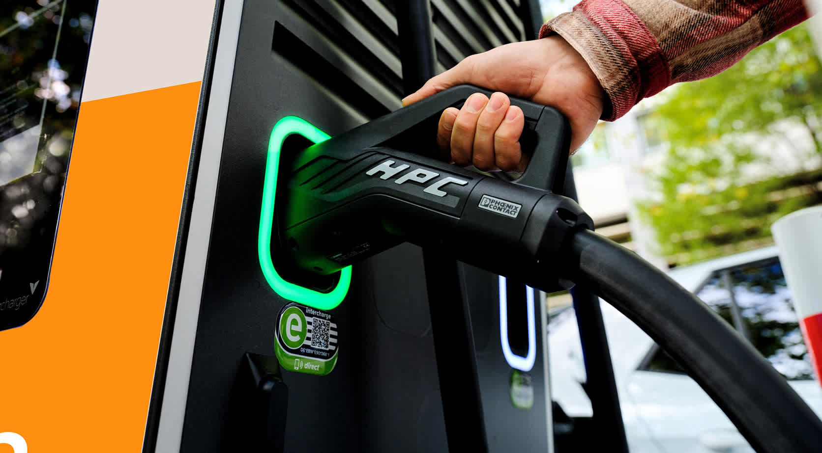 HPC Schnellladestation der EnBW