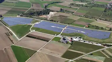 EnBW Photovoltaikanlage in Ulm-Eggingen