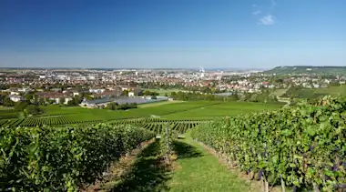 Luftaufnahme der Stadt Heilbronn