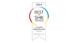 Logo des "Best of SHK Award" 2024