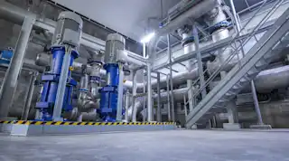 Wasserpumpen zur kommunalen Wasserversorgung