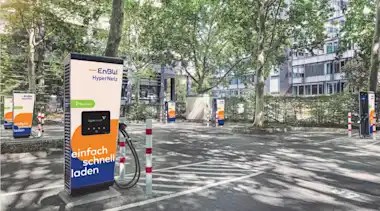 EnBW Urbaner Schnellladepark in Stuttgart