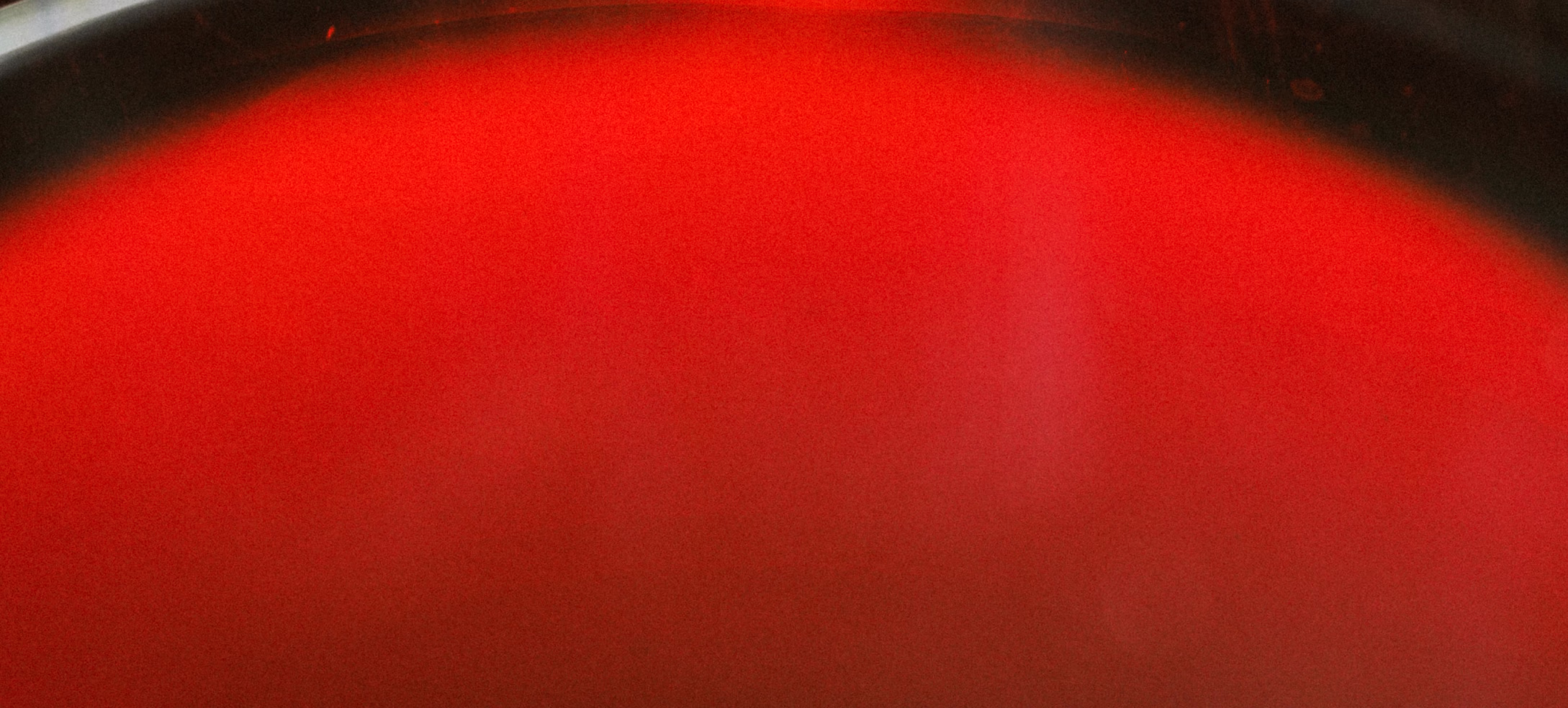 Close-up of deep red Tempranillo in a wine glass.