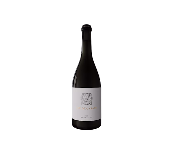 Ojai Mountain 2020 White Blend Bottle Ojai Mountain 2020 White Blend bottle with cream label on a plain light background