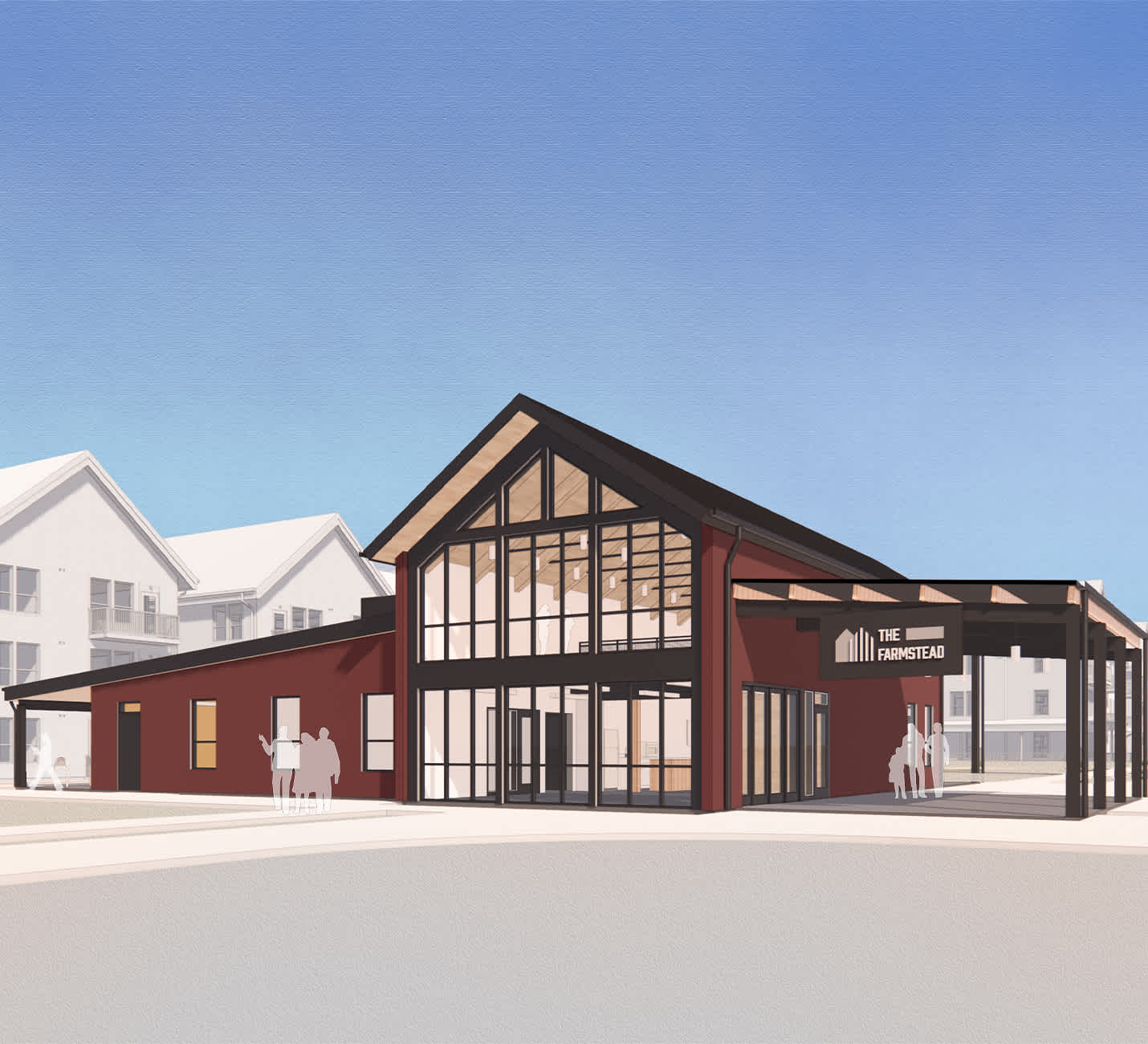 Look at what the Farmstead Building looks like