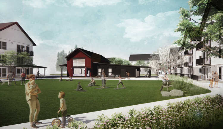 Rendering of what The Farmstead/Joes Place will look like