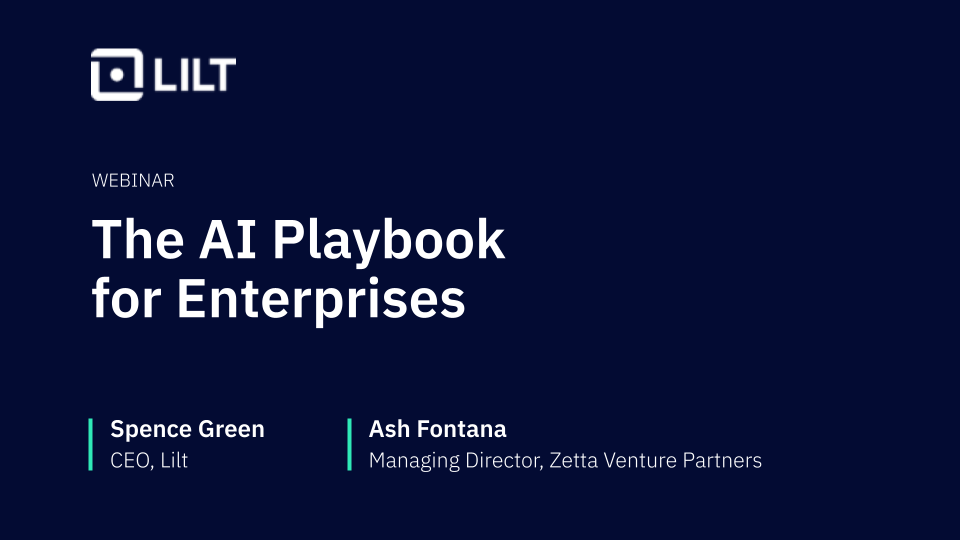 The AI Playbook for Enterprises
