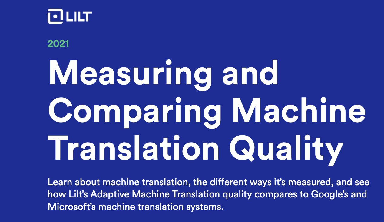 Measuring and Comparing Machine Translation Quality