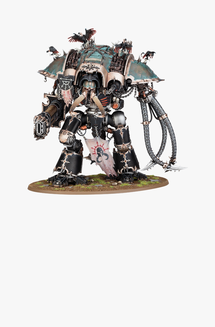 40k】ケイオスナイトのニューモデル！ - たるいのウォーハンマー