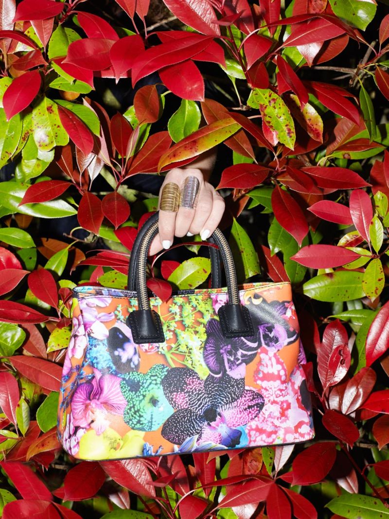 Floral purse