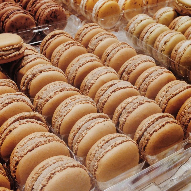 Macaroons at Galeries Lafayette, Paris