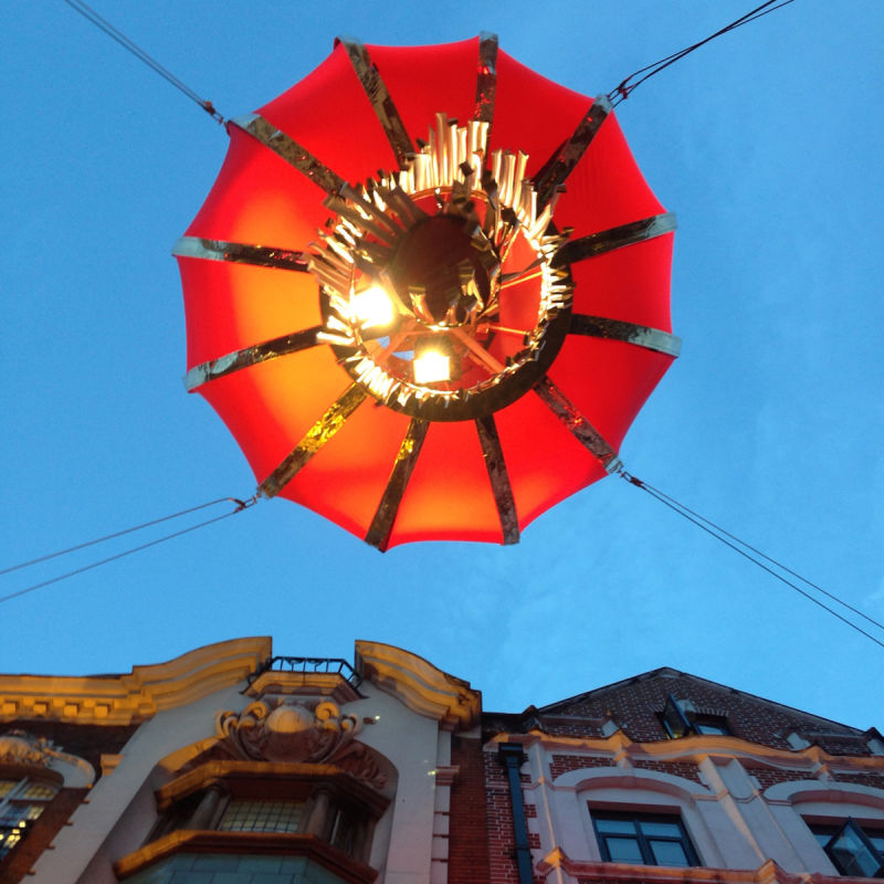 Chinese lantern in China Town, London