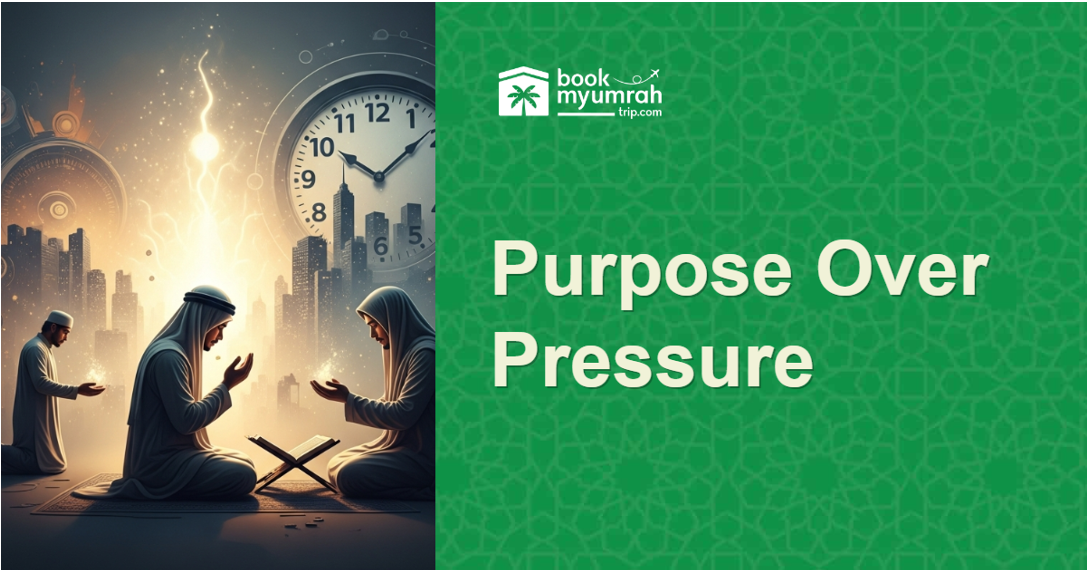 Cover Image for Purpose Over Pressure: What Islam Teaches About Success in a Hustle Culture