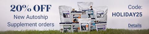 20% OFF New Autoship Supplement Orders. Code: HOLIDAY25