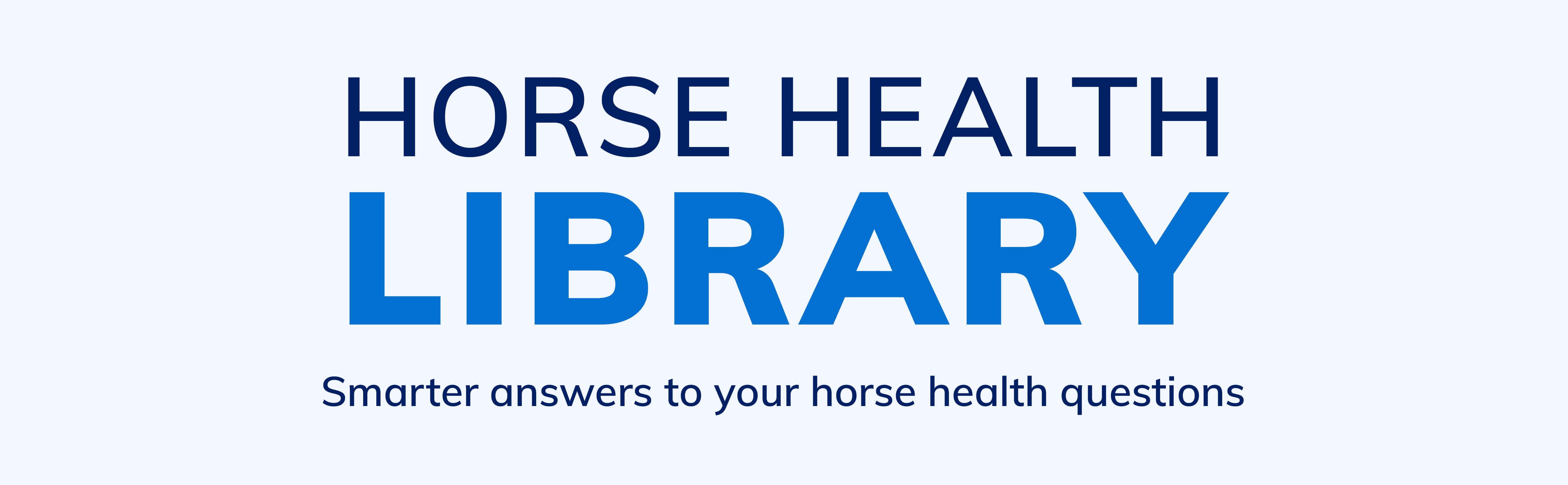 Horse Health Library