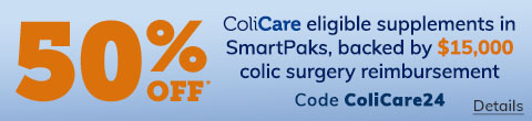 50% Off ColiCare Eligible Supplements in SmartPaks! Code: COLICARE24