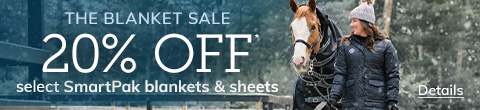 20% Off select SmartPak blankets & sheets. Code: DECBLANKET