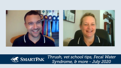 Ask the Vet – Thrush, vet school tips, Fecal Water Syndrome, and more! – July 2020