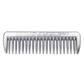 Aluminum pulling comb for horses mane