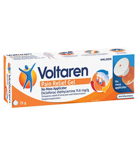  Voltaren Pain Relief Gel with No Mess Applicator