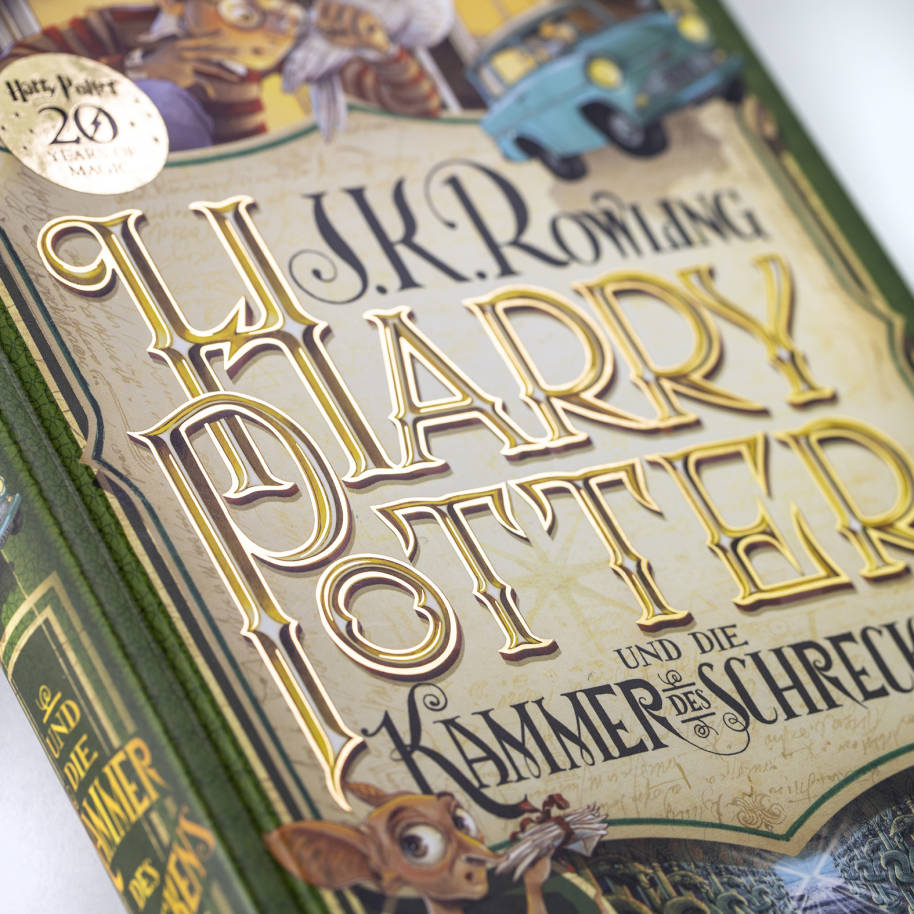 Behind The German th Anniversary Editions Of The Harry Potter Books Wizarding World