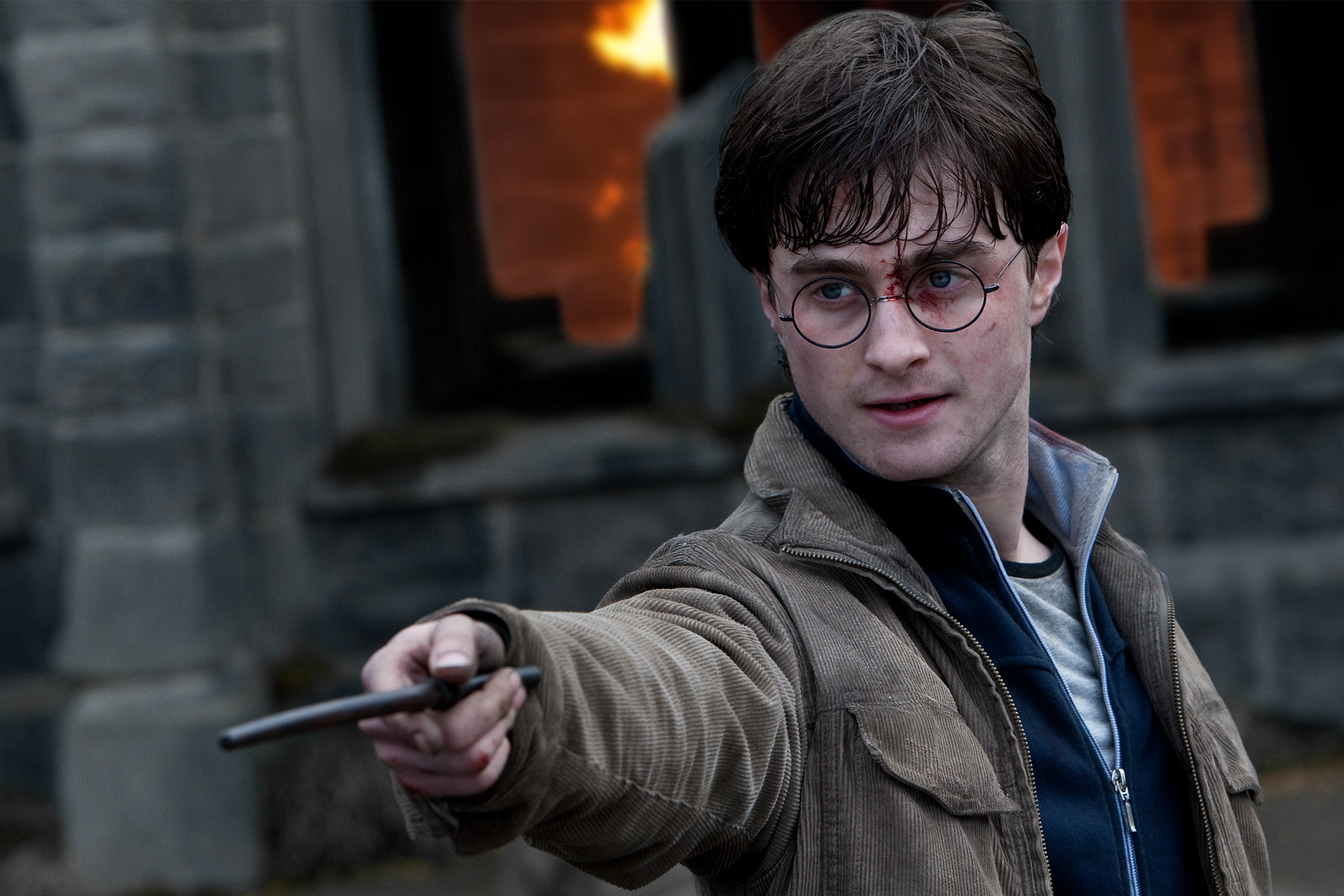 in harry potter can a wizard be killed with a gun