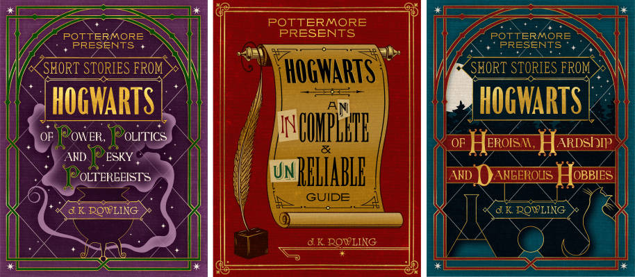 Couvertures de Pottermore Presents