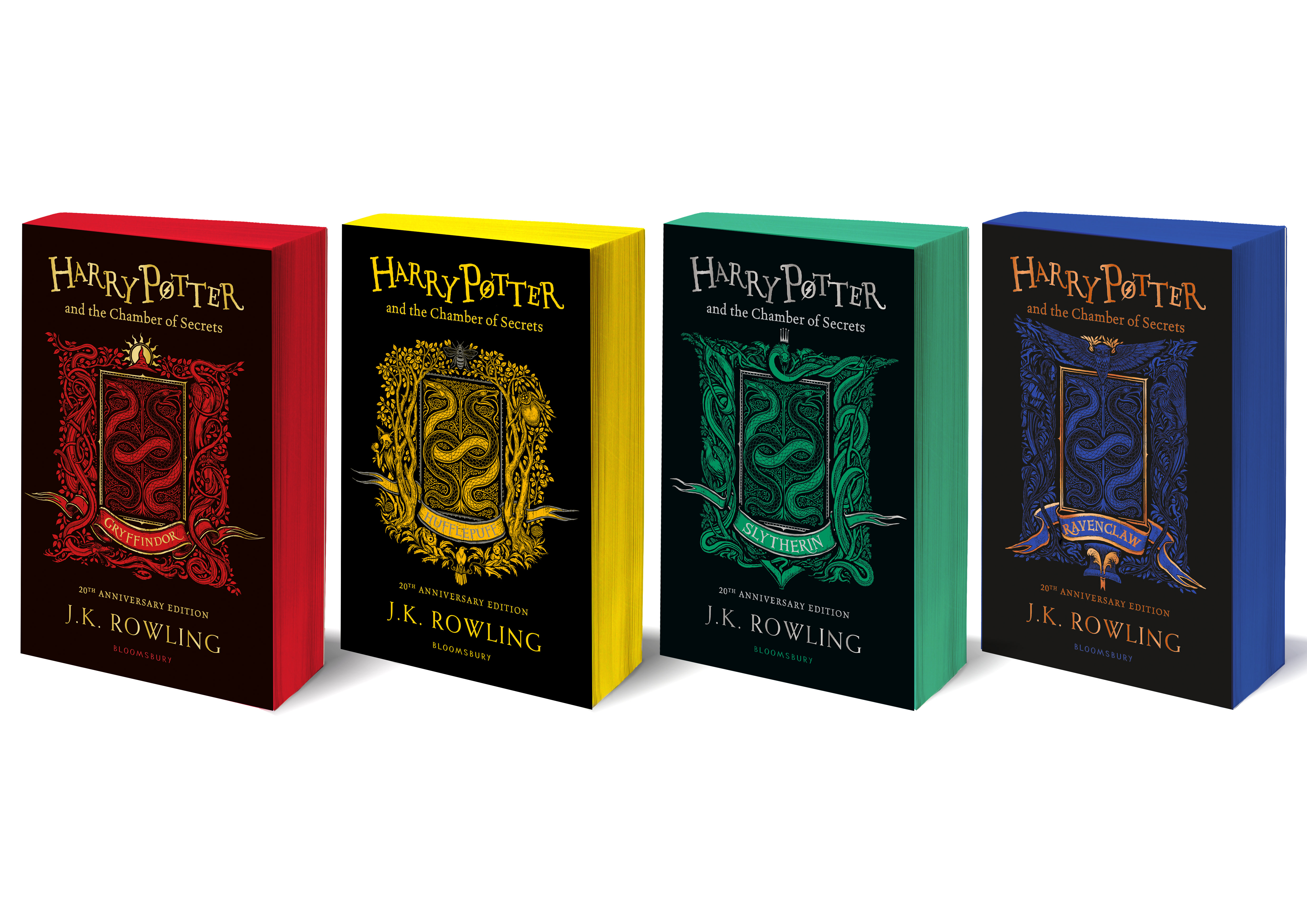 Hufflepuff Harry Potter Ravenclaw Hogwarts Houses Slytherin Set of 4 Prints