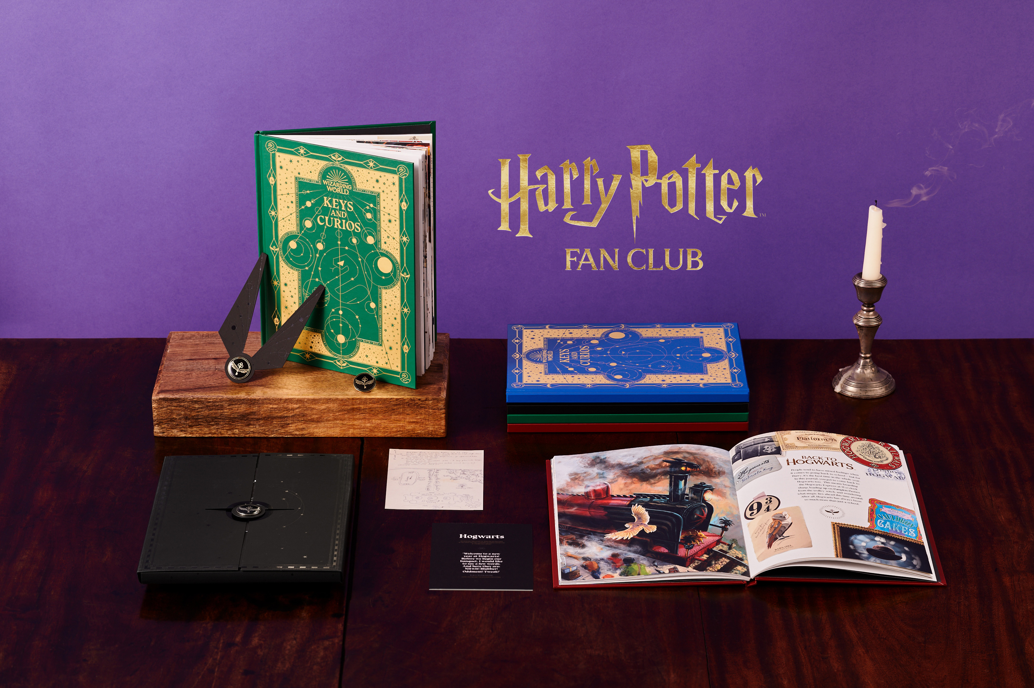 WIZARDING WORLD GOLD  An EXCLUSIVE LOOK at the NEW Harry Potter Fan Club 