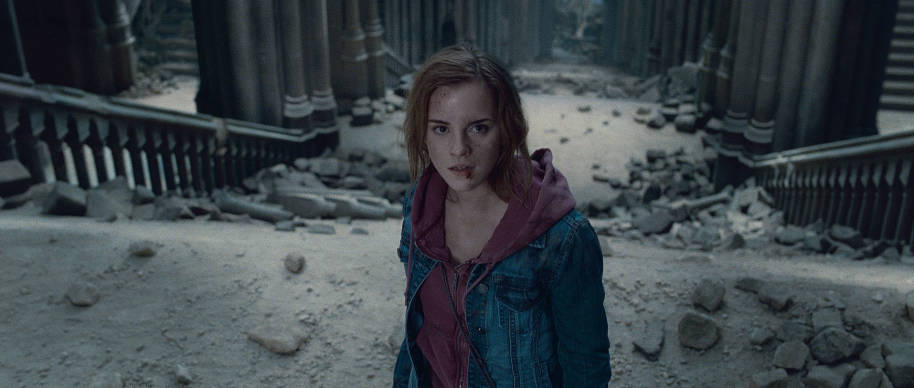 PMARCHIVE-WB F8 HermioneInBattleOfHogwartsRuins HP72-FP-00600 6hwCIX01faQyKqOCCAAmiw