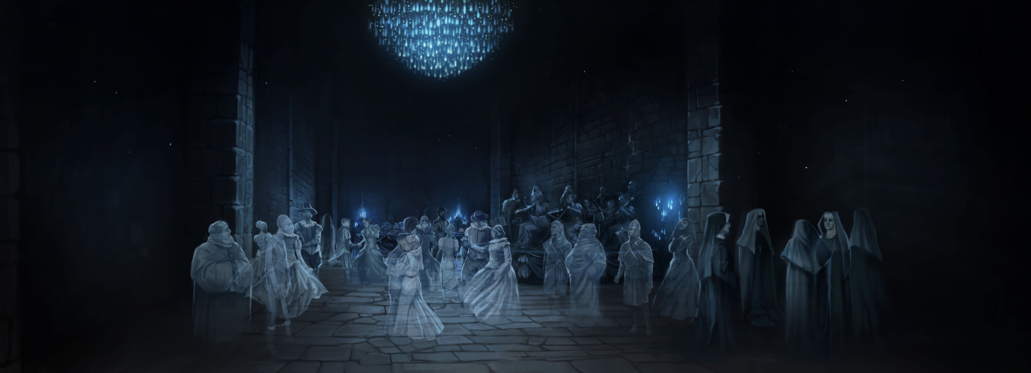 NearlyHeadlessNick PM B2C8M1 NearlyHeadlessNickAndGuestsDancingAtDeathdayParty Moment