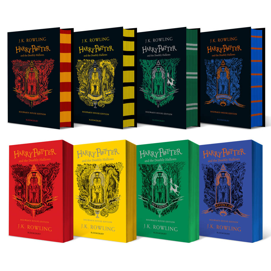 Harry Potter Hogwarts House Editions Box Set - Arena Illustration