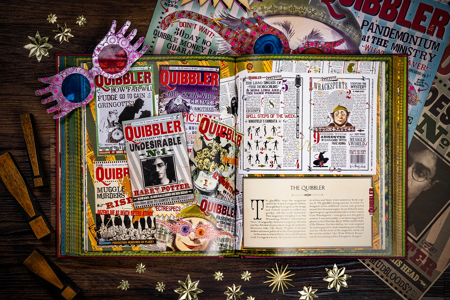 Our new book The Magic of MinaLima is divided in three volumes