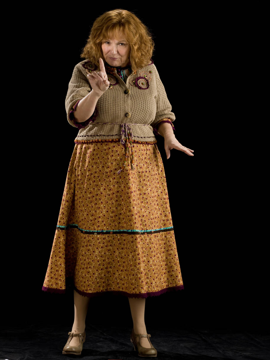 Molly Weasley wags her finger