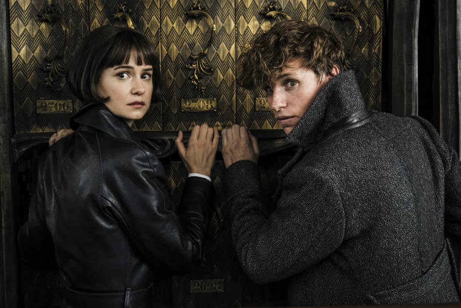 Tina Goldstein and Newt Scamander