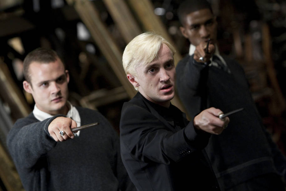 Draco Crabbe abd Zabini in the Room of Requirment 