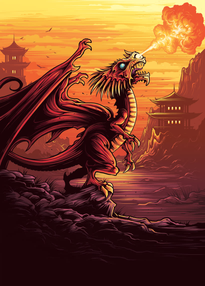 PMARCHIVE-PM illustrations Chinese Fireball Dragons of the wizarding world 5pvIgG7WDKmsKEEmkUSCuM-b5