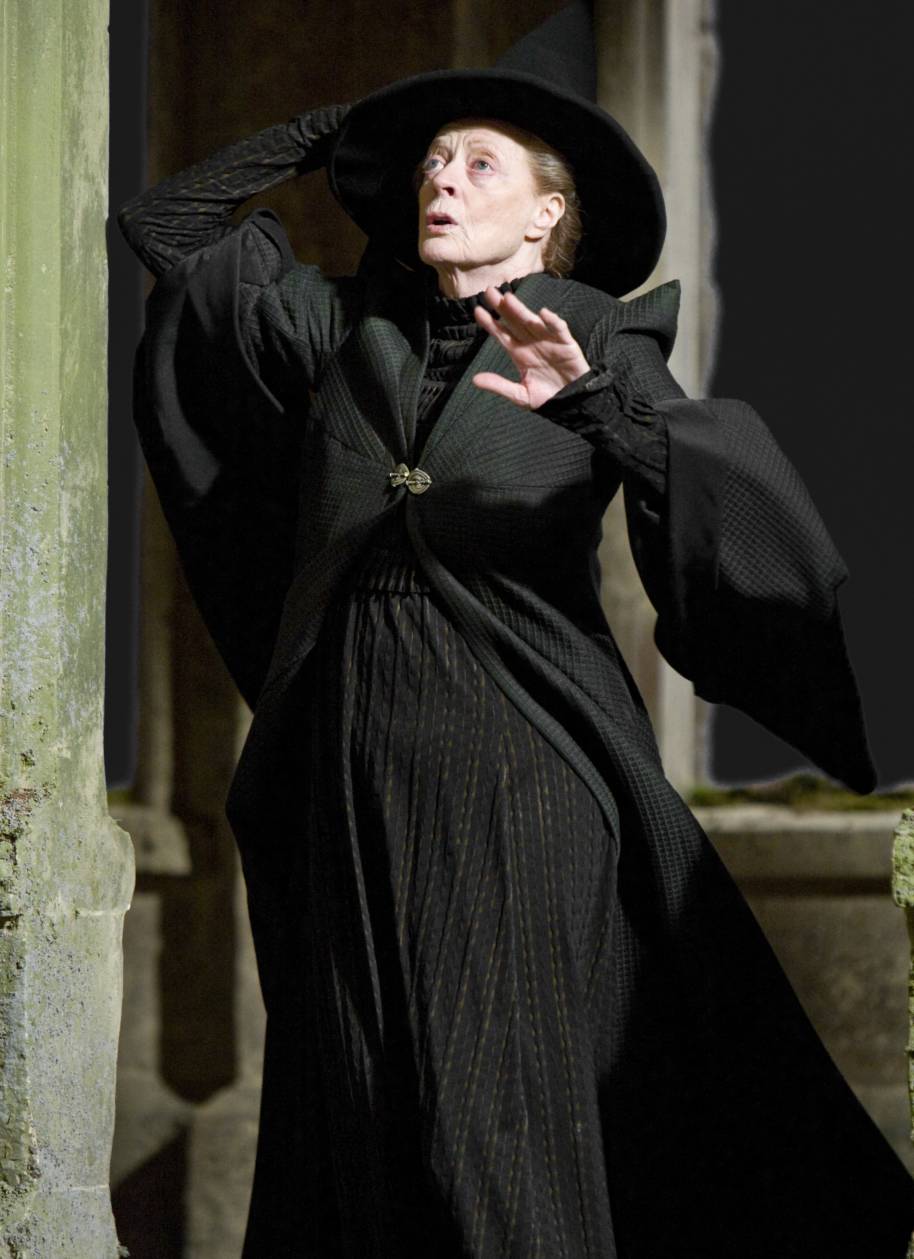 McGonagall looking shocked from the Half Blood Prince 