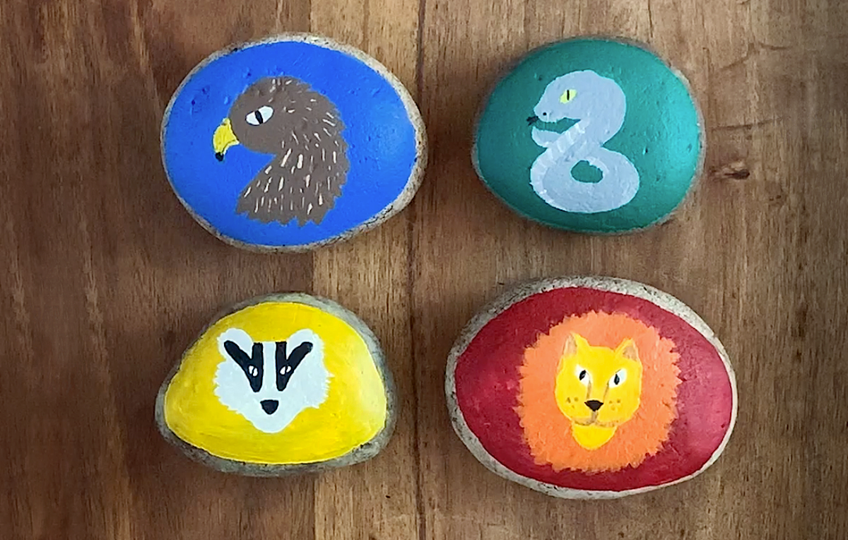 Show off your Hogwarts house with these rock painting tutorials